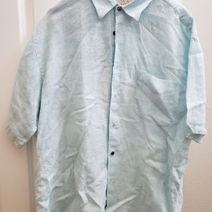 Linen short sleeve shirt
